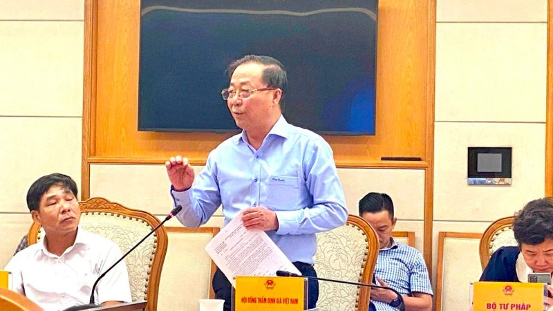 Chủ tịch Hội Thẩm định giá Việt Nam góp ý về phương pháp định giá đất