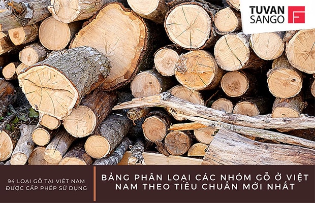 Bảng nhóm gỗ Việt Nam được cập nhật mới nhất của năm