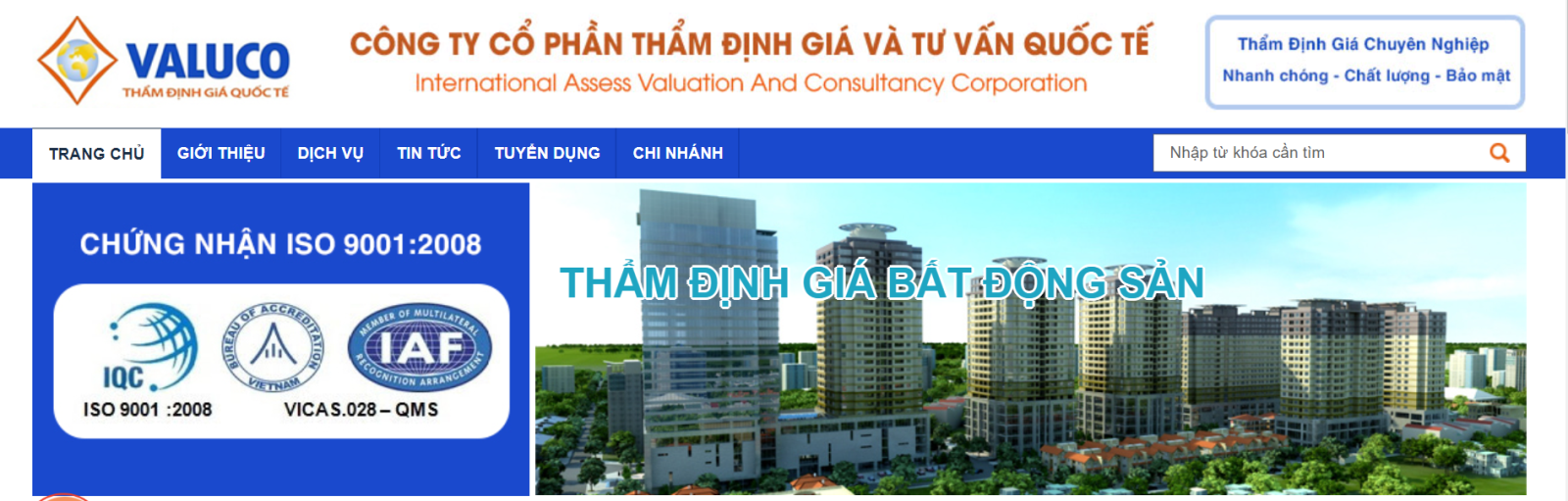 Danh sách Top 10 các Công ty Thẩm định giá Uy tín tại Việt Nam