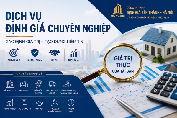 Dịch vụ định giá chuyên nghiệp – Giải pháp xác định giá trị tài sản chính xác và đáng tin cậy năm 202