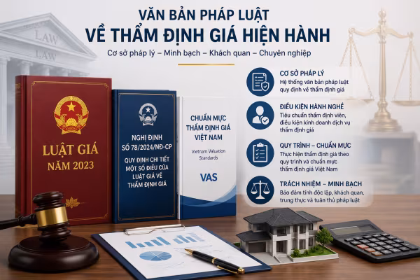 Văn bản Pháp luật về Thẩm định giá mới nhất 2026