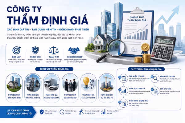 Công ty thẩm định giá là gì?