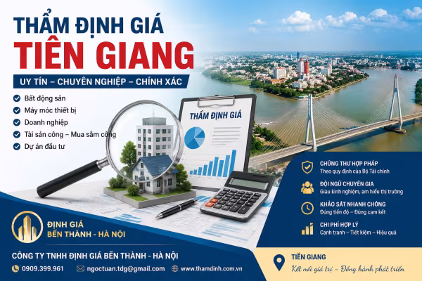 Thẩm định giá tại Tiền Giang
