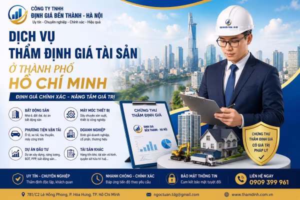 Thẩm Định Giá Tài Sản Ở Thành Phố Hồ Chí Minh