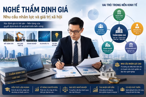 Nghề Thẩm Định Giá: Nhu Cầu Nhân Lực và Giá Trị Xã Hội